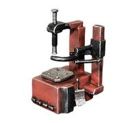 LeeQinersw Miniatura Garaje Herramienta Taller Coche Mobiliario Modelado Preciso Resina Realista Adecuado para Fotografía en Miniatura y Decoración de Colección, Retro Rojo