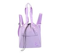 LeeQinersw Mochila con cordón, Mochila Informal Impermeable, Regalo, Oxford con Bolsillo Frontal, Bolsa de Gimnasio para Ballet, Danza, Viajes y Baile, Púrpura Ligera