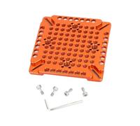 LeeQinersw Montaje Placa Adaptador Soporte Base Placa Universal de Aluminio Aleación Compatibilidad 75 Mm Mm con Llave Hexagonal y Tornillería Adecuada para