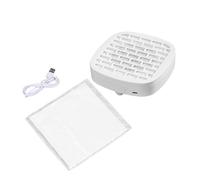 LeeQinersw Nail Dust Collector Mini Aspirador de Polvo para Uñas con Ventilador Compacto Y Filtro Reutilizable de PP Adecuado para Principiantes Uso en Casa Y Sa, Blanco