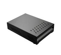 LeeQinersw Papelera Posos Ventilado | Cajón golpeo para, Profesional, Cocina, Negro