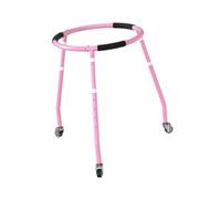 LeeQinersw para Niños Patines Ayuda Ajustable para Aprender a Patinar Equipado con Marco de Hierro Y Ruedas Silenciosas Adecuado para Entrenamiento en, Rosa