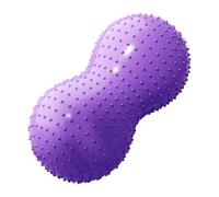 LeeQinersw Peanut Ball Pelota de Pilates Balón de Equilibrio Pelota de Ejercicio Multifuncional Asiento Terapéutico para Niños y Madres Adecuado para, Violeta Claro