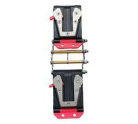 LeeQinersw Porta Cinta Métrica Soporte Cinturón Accesorio Liberación Rápida Resistente Metal Pp Diseño Compacto Adecuado para Profesionales Trabajadores de Const, Doble Td a La Izquierda