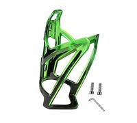 LeeQinersw Portabidón para Bicicleta Porta Botellas Jaula de Agua Accesorio de Ciclismo Material PC Diseño Antideslizante Universal Adecuado para, Verde