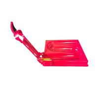 LeeQinersw Precision Pool Ball Rack Herramienta Lanzadora Bolas Ángulos Precisos Dispositivo Móvil Material PP Diseño Cómodo Entrenamiento Adecuado para, Rojo