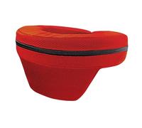 LeeQinersw Protector de Cuello Soporte para Karting Equipo para Motocross Abrazadera Cervical con Diseño Ergonómico Y Tejido Interior Transpirable Adecuado para, Niños Rojos