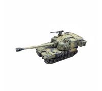 LeeQinersw Réplica Vehículo de Artillería Modelo Paladín M109A6 Miniatura de Exhibición Pieza Terminada Adecuada para Espacio de Trabajo Colección Vitrina y Estudio, Amarillo