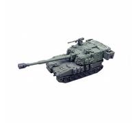 LeeQinersw Réplica Vehículo de Artillería Modelo Paladín M109A6 Miniatura de Exhibición Pieza Terminada Adecuada para Espacio de Trabajo Colección Vitrina y Estudio, Verde