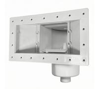 LeeQinersw Skimmer Piscina con Cámara Recolección Residuos Accesorio Skimmer con Brida Montaje Rectangular Práctico