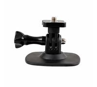 LeeQinersw Soporte de Cámara para Motocicleta Soporte para Casco y Salpicadero Base Curvada Flexible Montura Acción Adaptador 1/4 Pulgada Silicona Resistente