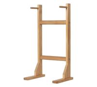 LeeQinersw Soporte de Madera para Gong, Soporte para Sanación, Ideal para La Meditación en La Mesa Del Salón de Té.