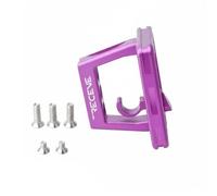 LeeQinersw Soporte de Montaje para Bicicleta de Aluminio Mecanizado con Adaptador de Equipaje Ligero y Estable para Portabultos Delantero Universal Adecuado para, Púrpura