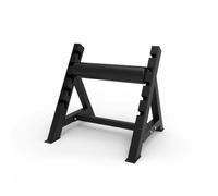 LeeQinersw Soporte de Sentadillas Búlgaras Rack de Entrenamiento Estación de Piernas Banco de Apoyo Diseño Estable con Base Amplia y Tubos Reforzados Adecuado, Triangular Reforzado