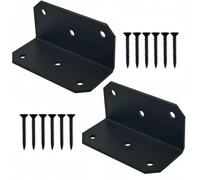 LeeQinersw Soporte para Techo Ángulo Refuerzo L Conector Estructural para 2x4 Metal Galvanizado Resistente a la Intemperie 2 Mm Adecuado