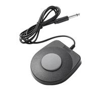 LeeQinersw Sostenedor de Pedal Electrónico Pedal de Bombo Pedal de Pie para Percusión Digital Pedal Extensión de Batería Control Preciso del, Interfaz de 6.5 Mm