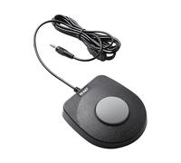 LeeQinersw Sostenedor de Pedal Electrónico Pedal de Bombo Pedal de Pie para Percusión Digital Pedal Extensión de Batería Control Preciso del, Interfaz de 3.5 Mm