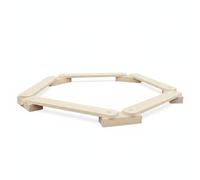 LeeQinersw Tabla de Equilibrio Infantil Puente de Madera Barra de Balance de Juego de Entrenamiento Estabilidad Control Corporal Apoya Desarrollo Motor Grueso