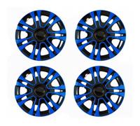 LeeQinersw Tapacubo de 13 Pulgadas Tapacubos Cubierta de Rueda Embellecedor Cubrerueda Diseño Multirradio Ligero con Aberturas de Acero Protección, Color to 1, 13 Pulgadas