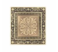 LeeQinersw Toma de Corriente UK 13A Panel de Enchufe Interruptor Placa de Pared Decorativa en Bronce Retro con Núcleo de Bronce, Un Interruptor De Dos Vías 1 Gang 2 Way