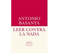 Leer Contra La Nada