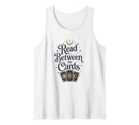 Leer Entre Las Cartas Tarot Bruja Celestial Camiseta sin Mangas