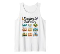 Leer es autocuidado Escapar Realidad Piensa en grande Camiseta sin Mangas