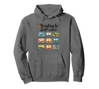 Leer es autocuidado Escapar Realidad Piensa en grande Sudadera con Capucha