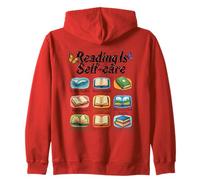 Leer es autocuidado Escapar Realidad Piensa en grande Sudadera con Capucha