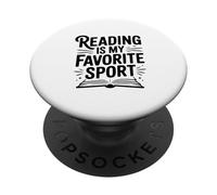 Leer es mi Amante Favorito de los Libros Deportivos PopSockets PopGrip Adhesivo