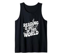 Leer es un Amante de los Libros espaciales Fuera de Este Mundo Camiseta sin Mangas