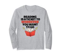 Leer ES UN BOLETO A Donde Quieres IR Reader Meme Manga Larga