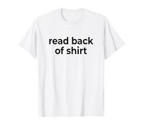 Leer la Parte Posterior de la Camisa (Good Boy) Funny Camiseta