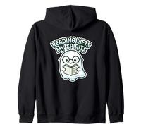Leer Levanta mi espíritu Amante de los Libros Fantasmas Sudadera con Capucha