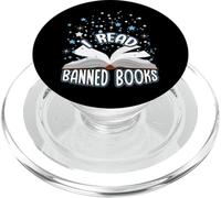 Leer Libro Prohibido Amante de Libros Divertidos Lector Leer Libros PopSockets PopGrip para MagSafe