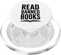 Leer Libros prohibidos Empoderamiento Cita literaria PopSockets PopGrip para MagSafe
