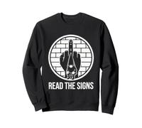 Leer Los Signos Sombra Divertido Dicho Gnomo Sudadera
