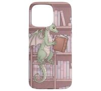 Leer más Boooks Biblioteca Dragón Lectura Fantasía Carcasa para iPhone 15 Pro MAX