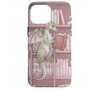 Leer más Boooks Biblioteca Dragón Lectura Fantasía Carcasa para iPhone 16 Pro MAX