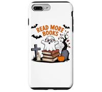 Leer más Libros Halloween Fantasma Divertido Tema Espeluznante Carcasa para iPhone 7 Plus/8 Plus