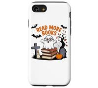 Leer más Libros Halloween Fantasma Divertido Tema Espeluznante Carcasa para iPhone SE (2020) / 7/8