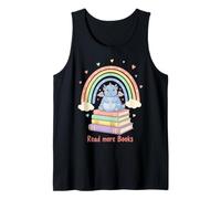 Leer más Libros Lindo Dragón Arco IR Camiseta sin Mangas