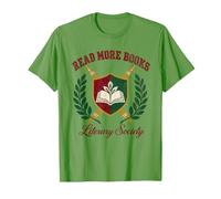 Leer más Libros Sociedad Literaria Vintage Book Lover Design Camiseta