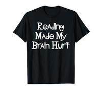 Leer me Hizo daño Cerebral Camiseta