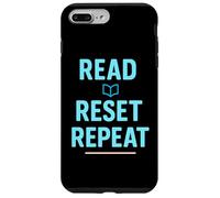Leer Reset Repetir Cotización para Amantes de los Libros Carcasa para iPhone 7 Plus/8 Plus