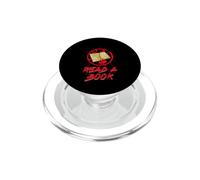 Leer un Libro Pentagrama Satanás Oculto Goth Satanic PopSockets PopGrip para MagSafe