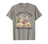 Leer y Saber Cosas Leer es soñar con los Ojos Abiertos Camiseta