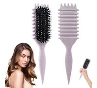 LEERMEIZI Curl Cepillo,Curl Defining Brush,Cepillo de rizo de rebote,Cepillo para peinar rizos,Cepillo de peinado para desenredar, dar forma y definir rizos para mujeres