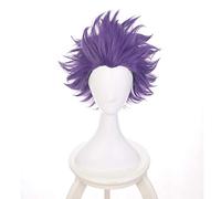 LEES WIGS corto Anime Cosplay peluca para My Hero Academia Shinsou Hitoshi peluca sintética