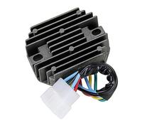 LEESEN Regulador Rectificador 15351-64600 15351-64601 15351-64603 15531-64601 15531-64603 12V 6 Cables para Kubota para Grasshopper Motocicleta Regulador Voltaje Rectificador Regulador